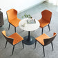 Round Dining Table Contemporary Style Stone Dining Site Table with Tulip Base Clearhalo 'Dining Tables & Seating' 'Dining Tables' 'dining_table' 'furn' 'furn_dining_table' 'Furniture' 'Kitchen & Dining Furniture' 1200x1200_10ad170c-1ce8-40c0-8dd1-2704686a348a