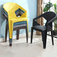 Modern Style Arm Chair Plastic Indoor Stackable Dining Chair Clearhalo 'Dining Chairs' 'Dining Tables & Seating' 'dining_chair' 'furn' 'furn_dining_chair' 'Furniture' 'furniture_dining_chair' 'Kitchen & Dining Furniture' 1200x1200_10ae34c0-1582-4967-b4f4-2aa069032686