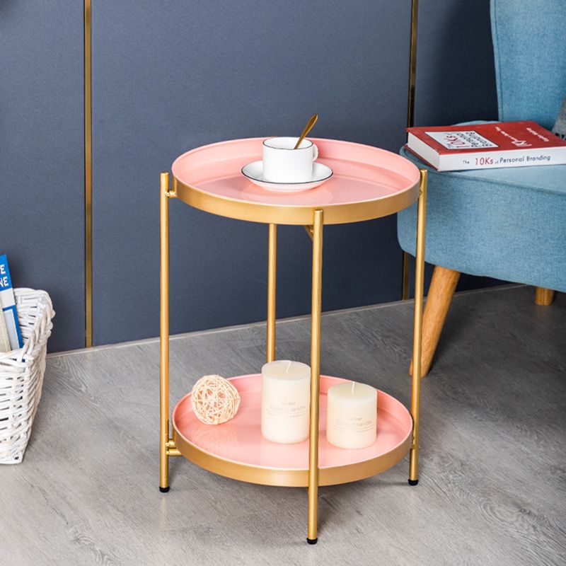 Open Storage Bed Nightstand Industrial Accent Table Nightstand for Bedroom Clearhalo 'Bedroom Furniture' 'furn' 'furn_night_stand' 'Furniture' 'night_stand' 'Nightstands' 1200x1200_10af8220-639d-4bdd-914d-bdd0f39f9bdd