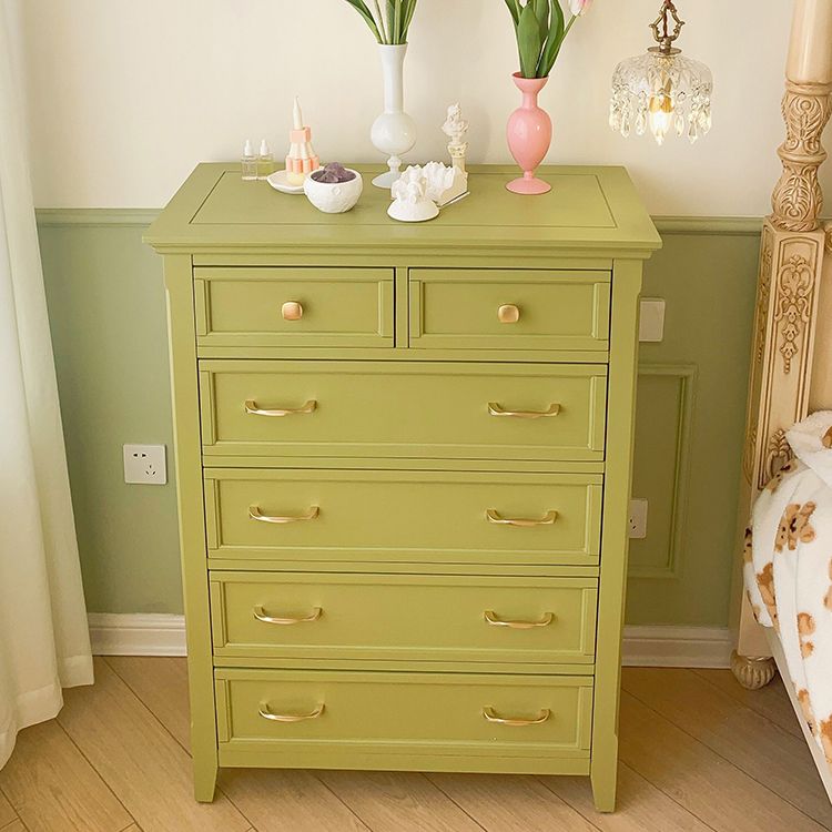 Commode de rangement horizontale Glam en bois d'hévéa sans miroir