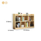 Closed Back Bookshelf Solid Wood Contemporary Style Natural Bookcase for Office Clearhalo 'Bookcases' 'Furniture' 'furniture_bookcases' 'kitchen' 'kitchen_bookcases' 'Living Room Furniture' 'Office Furniture' 1200x1200_10b11a99-dc0f-46dd-be1e-9fa75b0b754b