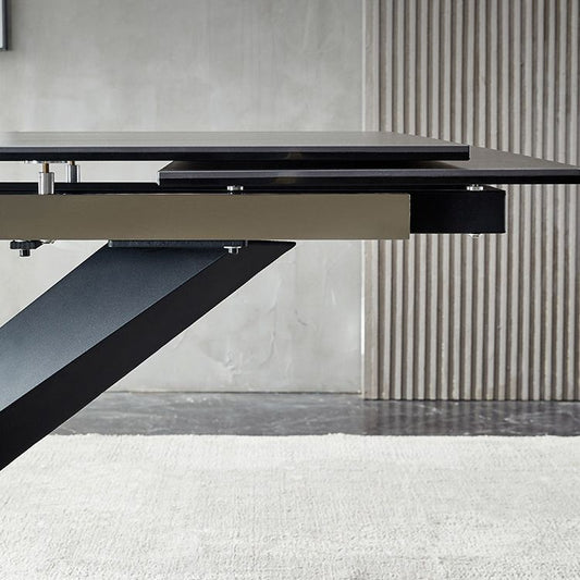 Rectángulo de diseñador 1/4/5/6 Piezas Juego de comedor de comedor de comedor