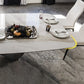 Stone Dining Table Traditional Luxury Dining Table with Pedestal Base Clearhalo 'Dining Tables & Seating' 'Dining Tables' 'dining_table' 'furn' 'furn_dining_table' 'Furniture' 'Kitchen & Dining Furniture' 1200x1200_10b245b8-e601-43dc-8984-10d2a8b2c7aa