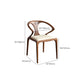 Modern Simple Side Chair Wooden Base Side Dining Chair for Living Room