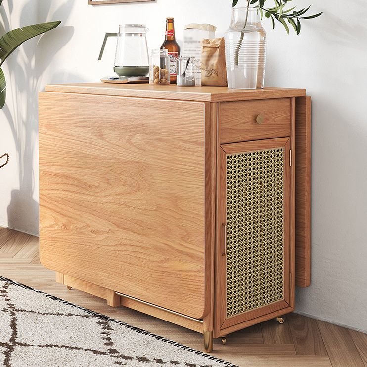 Mid-Century 61.8" Dining Table Rectangle Solid Wood Dining Table for Home (only Table) Clearhalo ' dining_table' 'Dining Tables & Seating' 'Dining Tables' 'furn' 'furn_dining_table' 'Furniture' 'furniture_dining_table' 'Kitchen & Dining Furniture' 'kitchen&dining_furn' 'kitchen' 'kitchen_dining_table' 1200x1200_10bf2c25-6607-4fd8-ac3b-ebf83fbfd707