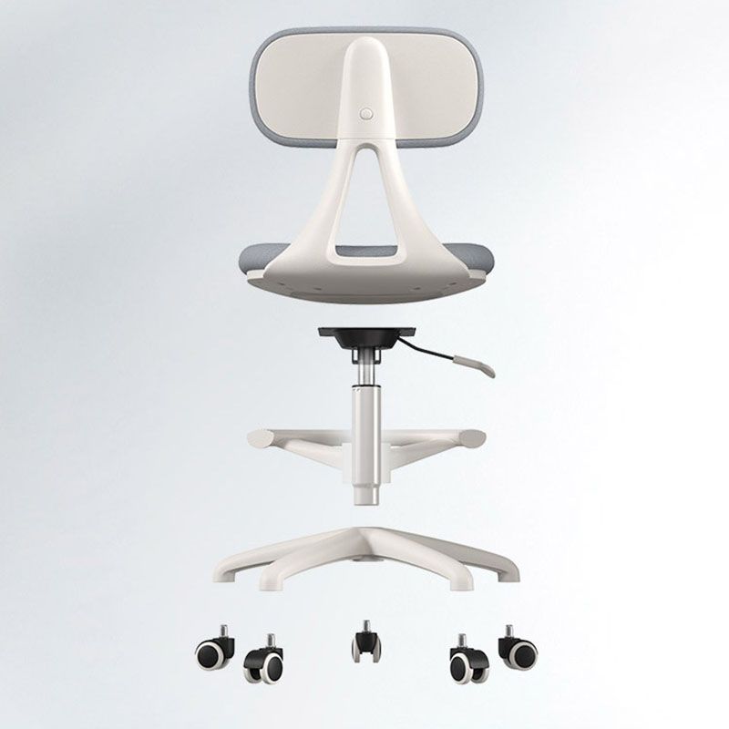 22" Wide Contemporary Office Chair Swivel Upholstered Desk Chair Clearhalo 'furn' 'furn_office_chair' 'Furniture' 'Office Chairs' 'Office Furniture' 'office_chair' 1200x1200_10bf597c-08f0-408d-b5ad-b8f5f0dada9a