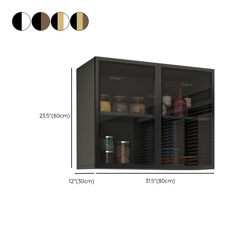 Moderno mobile per display a parete in finto mobile in legno per sala da pranzo