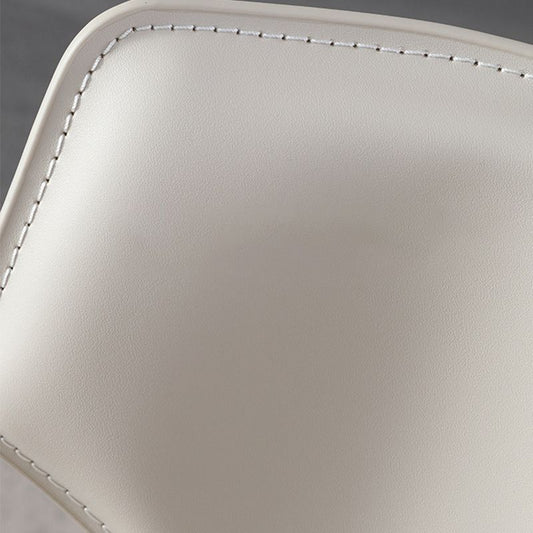 Zeitgenössischer Seitenstuhl fester Rücken -Kunstleder -Esszimmerstuhl für Innenräume