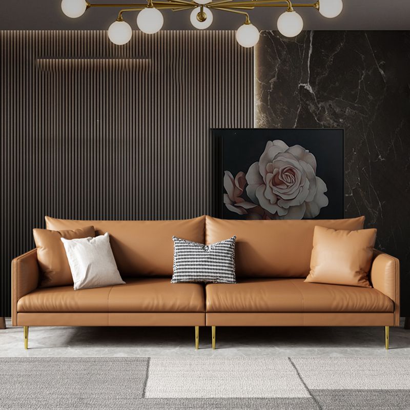 Cushions Sofa 102.36" W x 32.67" D x 33.46" H Square Arm Sofa for Living Room