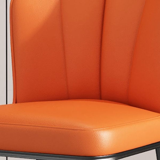 Silla de metal de estilo de lujo Parsons Silla lateral de comedor para comedor para comedor