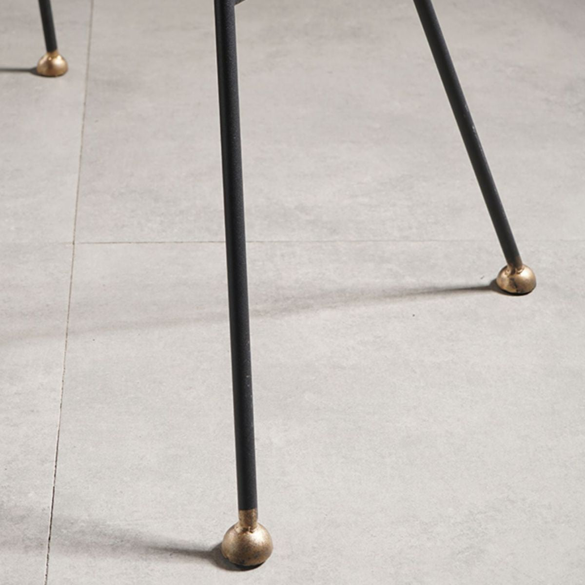 Contemporary Style Leather Chair Armless Chair with Metal Legs for Kitchen Clearhalo ' kitchen&dining_furn' 'Dining Chairs' 'Dining Tables & Seating' 'dining_chair' 'furn' 'furn_dining_chair' 'Furniture' 'furniture_dining_chair' 'Kitchen & Dining Furniture' 'kitchen' 1200x1200_10cc8110-c5d0-4cf6-a5c4-7775cbc41427