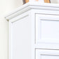 Solid Wood Accent Chest with Drawers 13.77" Wide Chest with Bun Feet Clearhalo 'Cabinets & Chests' 'cabinets_chests' 'furn' 'furn_cabinets_chests' 'Furniture' 'Living Room Furniture' 1200x1200_10cce7a9-0ad6-45ab-8b34-c56e8b5ee4ce