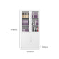 Contemporary File Cabinet Steel Frame Fire-Resistant File Cabinet