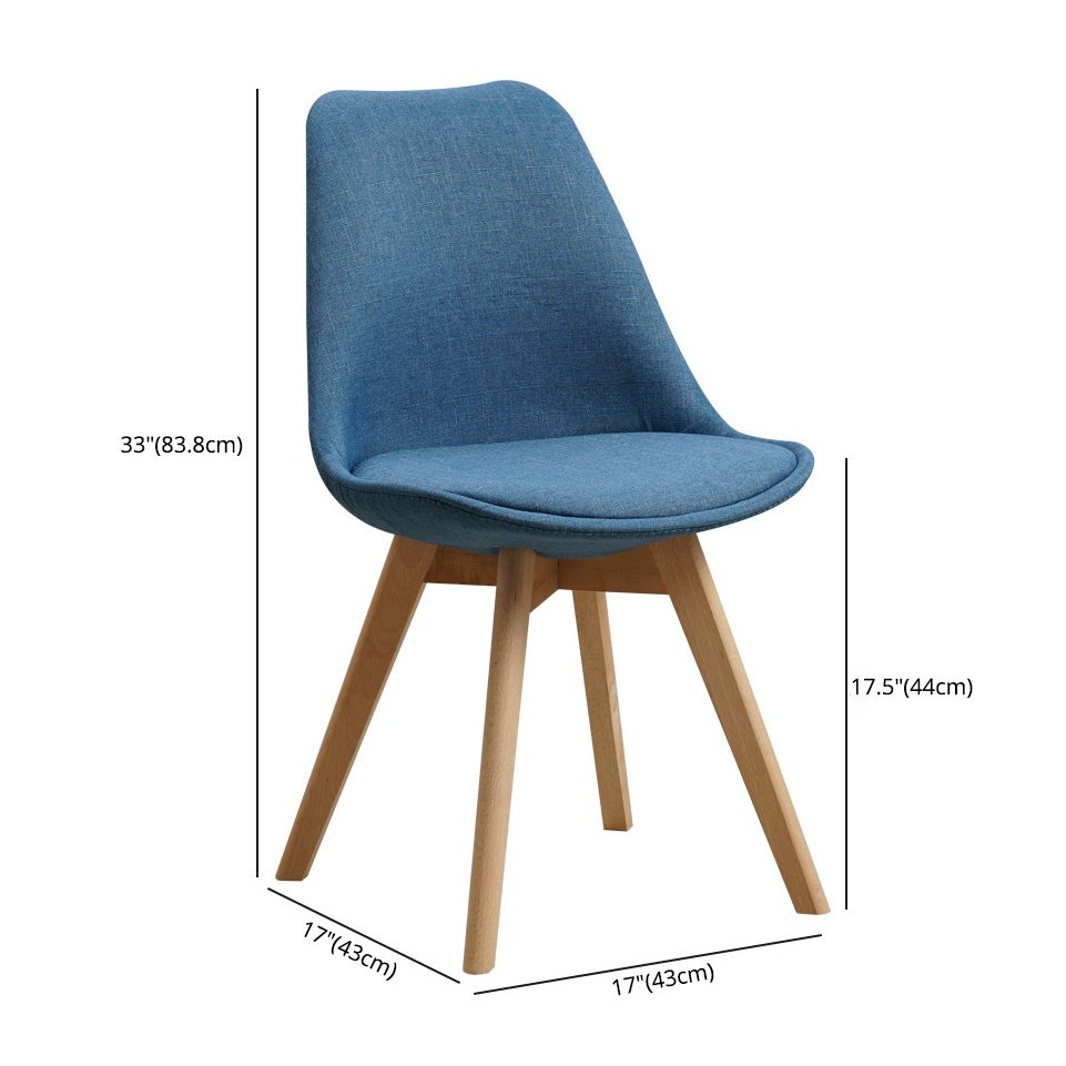Wood Scandinavian Brasserie Side Chair 17'' Wide Parsons Dining Chairs Clearhalo ' kitchen&dining_furn' 'Dining Chairs' 'Dining Tables & Seating' 'dining_chair' 'Furniture' 'furniture_dining_chair' 'Kitchen & Dining Furniture' 'kitchen' 1200x1200_10d43f32-21a8-4b1d-b551-b0e1ab825ff9