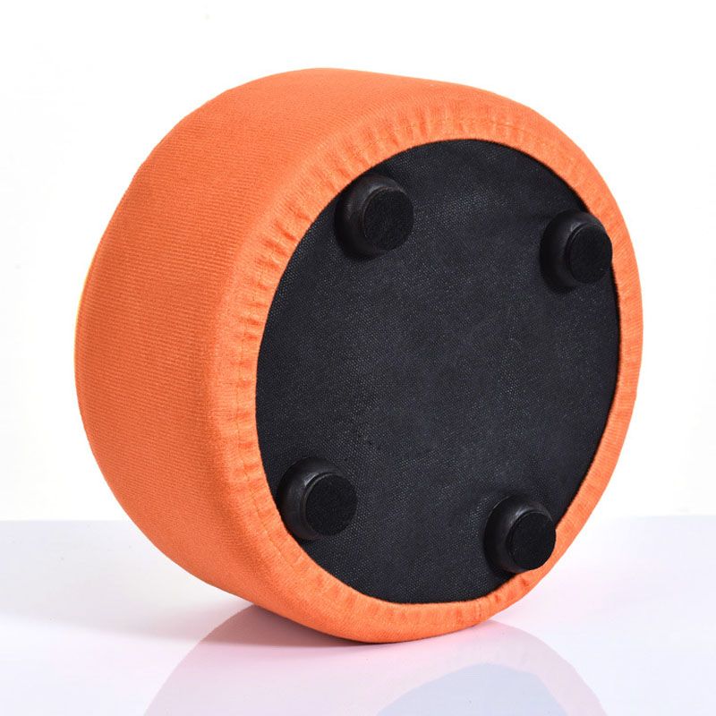 Round Pouf Upholstered Scratch Resistant Contemporary Fruit Printed Fabric Footstool Clearhalo 'furn' 'furn_ottomans_poufs' 'Furniture' 'Living Room Furniture' 'Ottomans & Poufs' 'ottomans_poufs' 1200x1200_10d5e34e-0069-4fb7-a8dc-bfd19f46d487