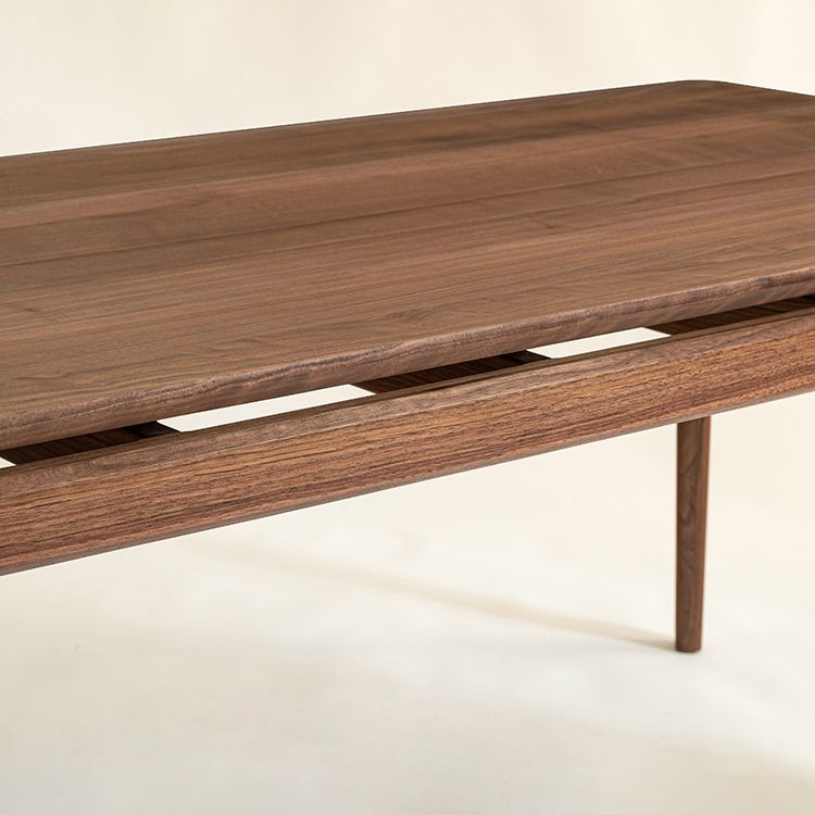 Modern Rectangle Dinner Table Brown Solid Wood Tabletop for Living Room Clearhalo 'Dining Tables & Seating' 'Dining Tables' 'dining_table' 'furn' 'furn_dining_table' 'Furniture' 'Kitchen & Dining Furniture' 1200x1200_10d695b6-27be-455f-8b4d-91659d824586