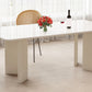 Glam Dining Table Set 1/4/5/6 Pieces with Wood Base Kitchen Furniture Set