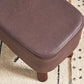 Mid-Century Modern Pouf Ottoman PU Leather Upholstered Solid Color Square Ottoman Clearhalo 'furn' 'furn_ottomans_poufs' 'Furniture' 'Living Room Furniture' 'Ottomans & Poufs' 'ottomans_poufs' 1200x1200_10dd8a72-b704-4a9b-b2ae-1d0d0ead67d1