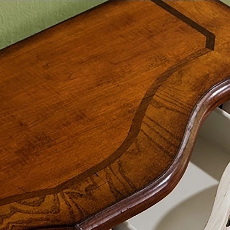 Free Form Shape Contemporary Console Table Green/White/Black Console Sofa Table