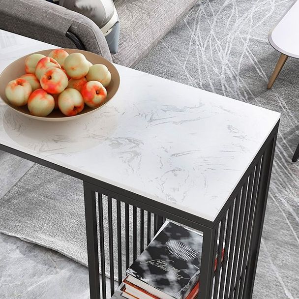 1/3 pièces Glam Glam Iron Bar Table Set Recangle RECTANGE BISTRO MARBRE TOP BISTRO AVEC AVEC AVEC SAGNIFICATION