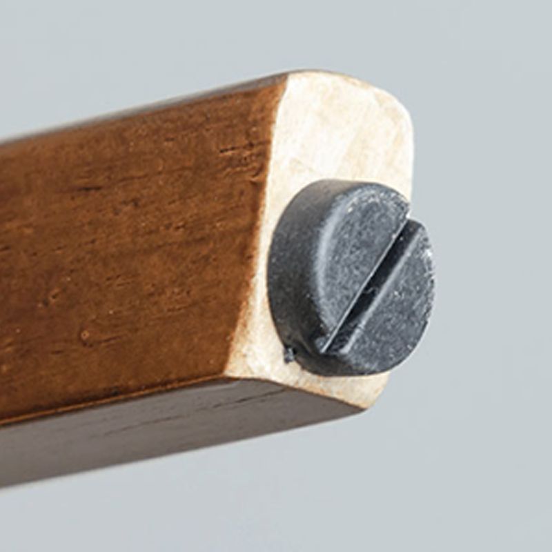 Eigentijdse ronde massief houten bar-eettafel voor thuisgebruik