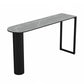 Specialty Pub Table Glam Double Pedestal Bar Height Bar Table for Living Room