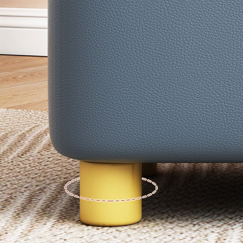 Faux Leather Modern Standard Striped Suqare Cube for Drawing Room Clearhalo 'furn' 'furn_ottomans_poufs' 'Furniture' 'Living Room Furniture' 'Ottomans & Poufs' 'ottomans_poufs' 1200x1200_10f9fcff-34e5-4fd5-8105-ed5186978554