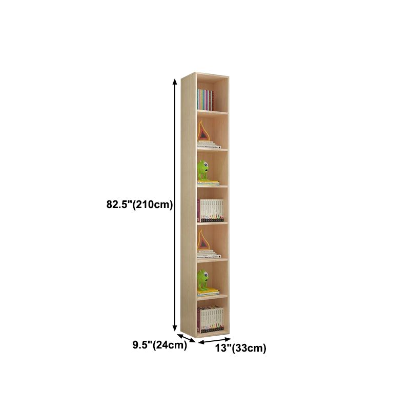 Scandinavian Pine Standard Bookshelf Vertical Closed Back Bookshelf for Living Room Clearhalo 'Bookcases' 'furn' 'furn_bookcases' 'Furniture' 'furniture_bookcases' 'kitchen' 'kitchen_bookcases' 'Living Room Furniture' 'Office Furniture' 1200x1200_10fc4b4d-7120-4b29-9269-cb2b9ccf346d