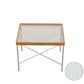 Modern Cross Legs End Slide Table Clear Tray Top Corner Table Clearhalo 'Coffee & Accent Tables' 'End & Side Tables' 'end_side_tables' 'furn' 'furn_end_side_tables' 'Furniture' 'Living Room Furniture' 1200x1200_10fd03fb-8ee9-47a5-ae22-6af1f20de8e2