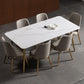 Luxury 1/2/5/7 Pieces Dining Set Sintered Stone Dining Table with Leather Chairs Clearhalo 'Dining Room Sets' 'Dining Tables & Seating' 'dining_room_set' 'furn' 'furn_dining_room_set' 'Furniture' 'furniture_dining_room_set' 'Kitchen & Dining Furniture' 'kitchen&dining_furn' 'kitchen' 1200x1200_10fd28e3-ade3-4894-bd9c-9d8456e6d89a