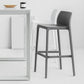 Industrial Stackable Indoor Bar Stool Plastic Armless Bar Height Stool