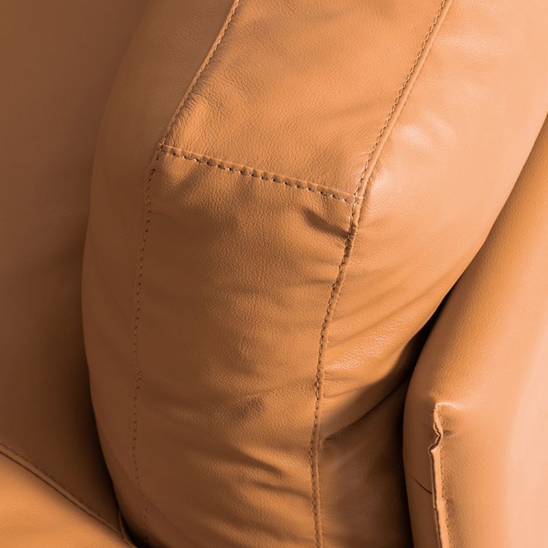 31 "H divano scandinavo in pelle sezionale con cuscini bostol