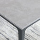 Modern Metal Frame Style Sintered Stone Rectangular Dining Table Set with 4 Legs Base Clearhalo 'Dining Room Sets' 'Dining Tables & Seating' 'dining_room_set' 'furn' 'furn_dining_room_set' 'Furniture' 'furniture_dining_room_set' 'Kitchen & Dining Furniture' 'kitchen&dining_furn' 'kitchen' 1200x1200_110a2152-f24e-40d2-bb35-809bc7d930c4