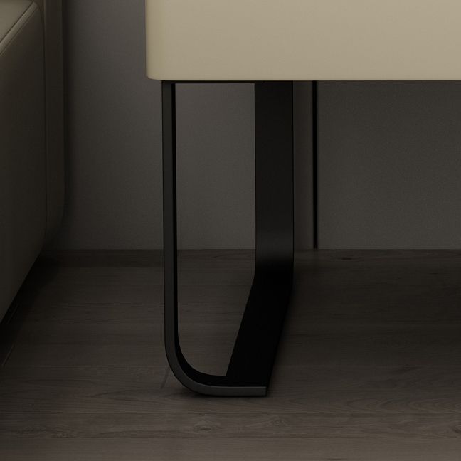 Gabinete de trineo de trineo de madera moderno de 19 "de altura de 19"