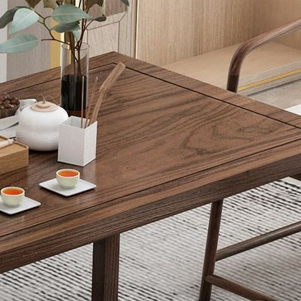 Industrial Elm Wood Dining Table Rectangle Table in Brown with Trestle Base Clearhalo ' dining_table' 'Dining Tables & Seating' 'Dining Tables' 'furn' 'furn_dining_table' 'Furniture' 'furniture_dining_table' 'Kitchen & Dining Furniture' 'kitchen&dining_furn' 'kitchen' 'kitchen_dining_table' 1200x1200_110c68f7-f49b-4f7e-8426-62ccf88f3283