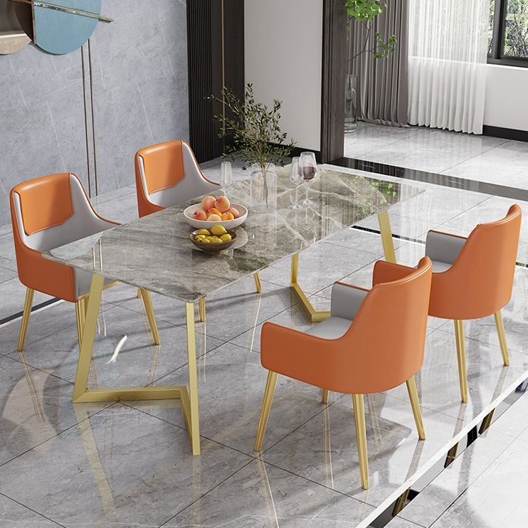 Rectangle Stone Dining Room Table Traditional Luxury Dinner Room Kitchen Table Clearhalo 'Dining Tables & Seating' 'Dining Tables' 'dining_table' 'furn' 'furn_dining_table' 'Furniture' 'furniture_dining_table' 'Kitchen & Dining Furniture' 'kitchen' 'kitchen_dining_table' 1200x1200_110e5e51-1b12-4f3a-9cbf-e2c761bcfe5e