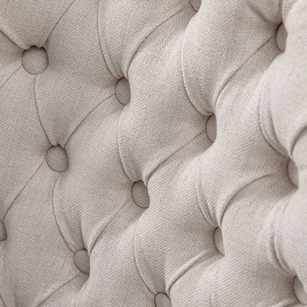 Farmhouse Wood Dining Chair Upholstered Arm Chair with 4 Grey Legs for Dining Room Clearhalo ' kitchen&dining_furn' 'Dining Chairs' 'Dining Tables & Seating' 'dining_chair' 'furn' 'furn_dining_chair' 'Furniture' 'furniture_dining_chair' 'Kitchen & Dining Furniture' 'kitchen' 1200x1200_11112220-62ad-4451-86e6-70644427165f