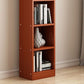 Modern Closed Back Bookshelf Engineered Wood Shelf Bookcase for Study Room