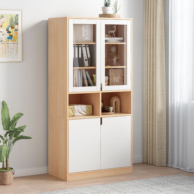 Standard Book Shelf Scandinavian Shelf Bookcase for Study Room Clearhalo 'Bookcases' 'furn' 'furn_bookcases' 'Furniture' 'Office Furniture' 1200x1200_11126411-9aaa-4bc6-bb6c-85c4348b1eb2