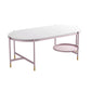 Contemporary Elliptical Glass & Slate Coffee Cocktail Table with Storage Shelf Clearhalo 'Coffee & Accent Tables' 'Coffee Tables' 'coffee_tables' 'furn' 'furn_coffee_tables' 'Furniture' 'Living Room Furniture' 1200x1200_1113c8fc-9bdb-45f8-bebe-27d8e302e247