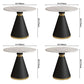 Stone Dining Site Table Contemporary Round Dining Table for Kitchen Home Clearhalo ' dining_table' 'Dining Tables & Seating' 'Dining Tables' 'furn' 'furn_dining_table' 'Furniture' 'furniture_dining_table' 'Kitchen & Dining Furniture' 'kitchen&dining_furn' 'kitchen' 'kitchen_dining_table' 1200x1200_111579bc-e76f-45b6-b9d7-8850830f0ad8