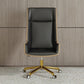 Executive Swivel Office Chair Modern High Back Desk Chair with Armless Clearhalo 'furn' 'furn_office_chair' 'Furniture' 'Office Chairs' 'Office Furniture' 'office_chair' 1200x1200_11165854-652f-4346-ab44-a970043aa933