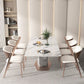 Modern Simple Side Chair Faux Leather Side Dining Chair for Bedroom Clearhalo 'Dining Chairs' 'Dining Tables & Seating' 'dining_chair' 'furn' 'furn_dining_chair' 'Furniture' 'Kitchen & Dining Furniture' 1200x1200_1117d86f-4b1d-4168-9973-b3661db64141