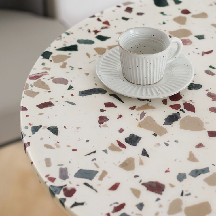 Metal Contemporary Dining Table Concrete Top Table for Dining Room Clearhalo ' dining_table' 'Dining Tables & Seating' 'Dining Tables' 'furn' 'furn_dining_table' 'Furniture' 'furniture_dining_table' 'Kitchen & Dining Furniture' 'kitchen&dining_furn' 'kitchen' 'kitchen_dining_table' 1200x1200_11180446-34be-464a-a077-bff284fc367b