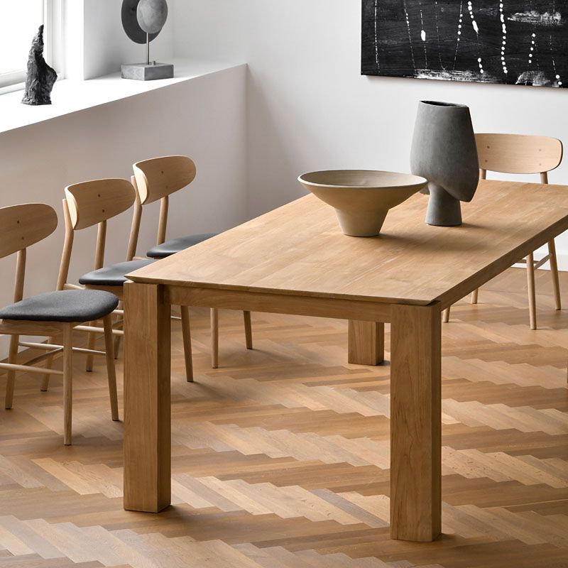 Modern Pine Wood Table for Restaurant Rectangle Dining Table with 4 Legs in Brown Clearhalo ' dining_table' 'Dining Tables & Seating' 'Dining Tables' 'furn' 'furn_dining_table' 'Furniture' 'furniture_dining_table' 'Kitchen & Dining Furniture' 'kitchen&dining_furn' 'kitchen' 'kitchen_dining_table' 1200x1200_111c1bb8-8c86-4bda-992a-b1cc391502a9