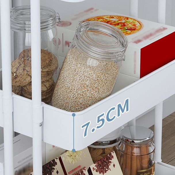 Metal Frame Open Etagere Bookshelf Contemporary Vertical Bookcase with Caster Wheels Clearhalo 'Bookcases' 'furn' 'furn_bookcases' 'Furniture' 'Office Furniture' 1200x1200_11217cf8-76e3-442c-89f5-39ba1b2dcacd