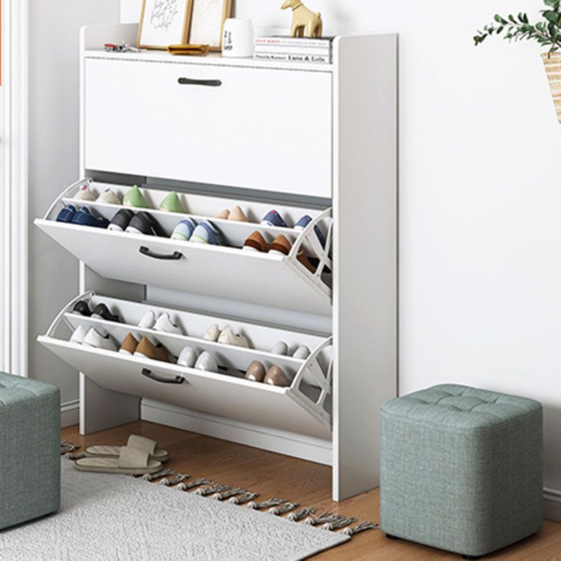 Solid Color Fabric Standard Stool Modern Simple Square Upholstered Stool Clearhalo 'furn' 'furn_ottomans_poufs' 'Furniture' 'Living Room Furniture' 'Ottomans & Poufs' 'ottomans_poufs' 1200x1200_11263dec-c107-4d69-8ff2-eb578274113d