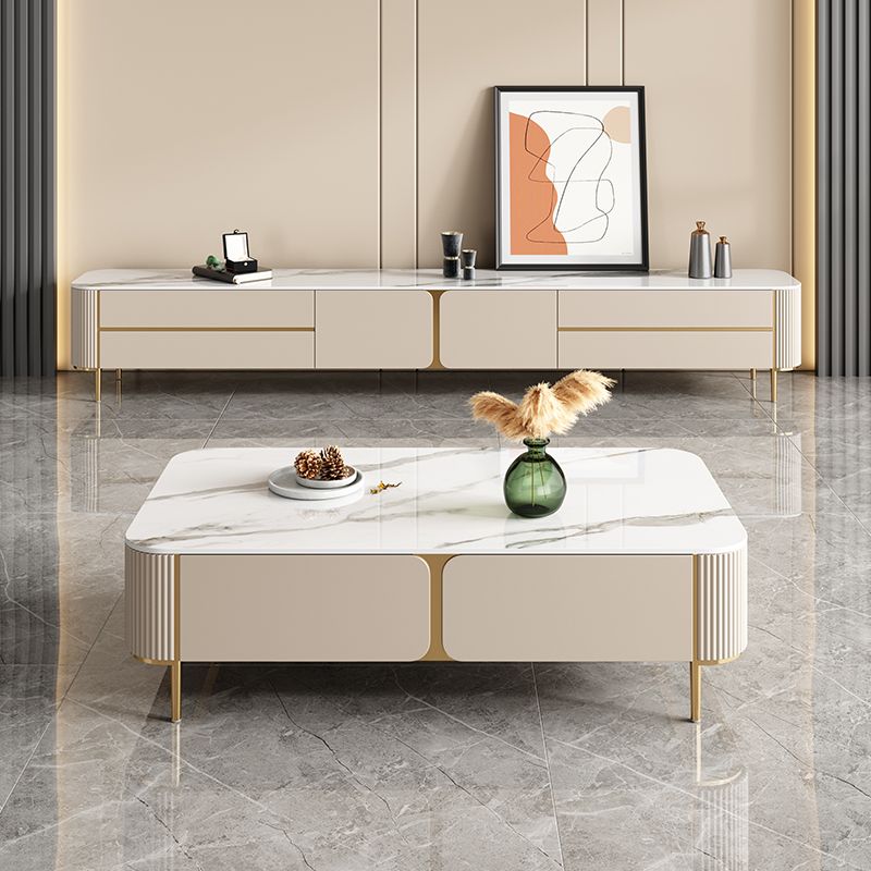 Glam Media Console Stone Media Console TV Stand with Drawers Clearhalo 'furn' 'furn_tv_stands_entertainment_centers' 'Furniture' 'Living Room Furniture' 'TV Stands & Entertainment Centers' 'TV Stands & Media Storage Furniture' 'tv_stands_entertainment_centers' 1200x1200_11291e53-0d64-451a-8e65-81925a2aafaa