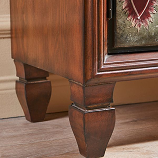 Modern Style Wood Buffet Sideboard Dining Room Buffet Server in Brown Clearhalo 'buffet_sideboard' 'Buffets & Sideboards' 'furn' 'furn_buffet_sideboard' 'Furniture' 'Kitchen & Dining Furniture' 1200x1200_1129835d-6eb7-447e-ba5f-d26b76936b25