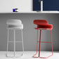 Scandinavian Matte Finish Plastic Barstool Footrest Coffee Shop Stool Clearhalo 'Bar Furniture' 'Bar Stools' 'bar_stools' 'Furniture' 'furniture_bar_stools' 'Kitchen & Dining Furniture' 1200x1200_112a5a2c-466b-427d-a0dc-41fc022a93b3